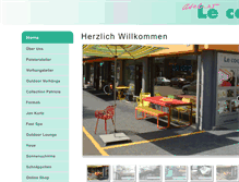 Tablet Screenshot of lecoq.ch